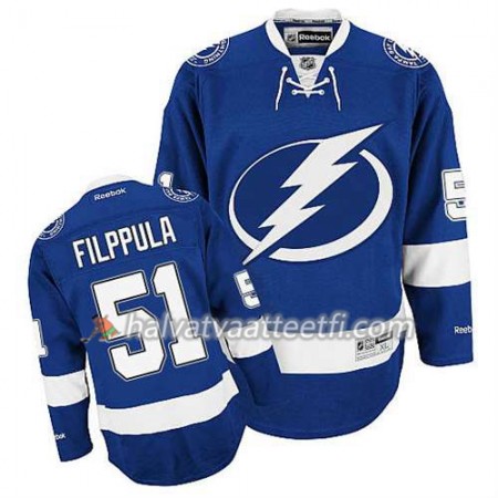 Reebok Miesten NHL Tampa Bay Lightning Pelipaita Valtteri Filppula #51 Koti Sininen Reebok Miesten NHL Tampa Bay Lightning Pelipaita Valtteri Filppula #51 Koti Sininen