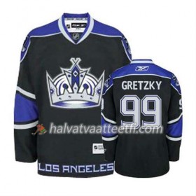Reebok Miesten NHL Los Angeles Kings Pelipaita Wayne Gretzky #99 Kolmas Musta