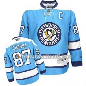 Reebok Miesten NHL Pittsburgh Penguins Pelipaita Sidney Crosby 87 Sininen Kolmas