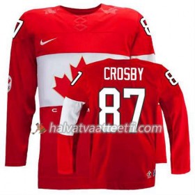 Reebok Miesten NHL Premier Olympic-Canada Team Pelipaita Sidney Crosby #87 Vieras Punainen Paita
