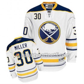 Reebok Miesten NHL Buffalo Sabres Pelipaita Ryan Miller #30 Vieras Valkoinen