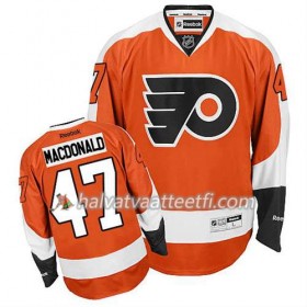 Reebok Miesten NHL Philadelphia Flyers Pelipaita Andrew MacDonald #47 Koti Oranssi