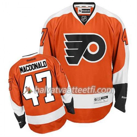 Reebok Miesten NHL Philadelphia Flyers Pelipaita Andrew MacDonald #47 Koti Oranssi