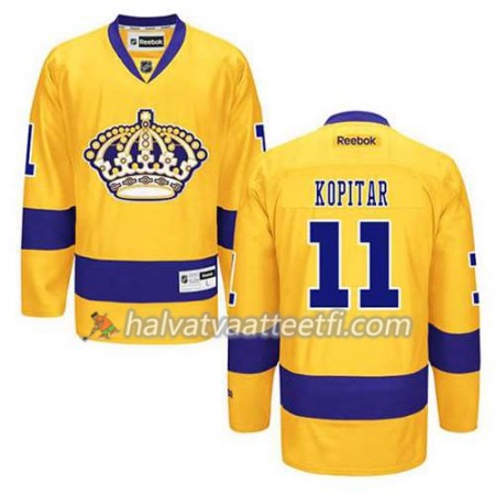 Reebok Miesten NHL Los Angeles Kings Pelipaita Anze Kopitar #11 Kolmas Kulta