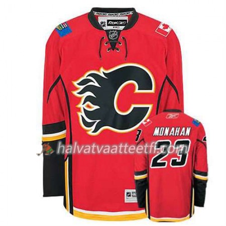 Reebok Miesten NHL Calgary Flames Pelipaita Sean Monahan #23 Koti Punainen