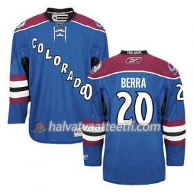 Reebok Miesten NHL Colorado Avalanche Pelipaita Reto Berra #20 Kolmas Sininen