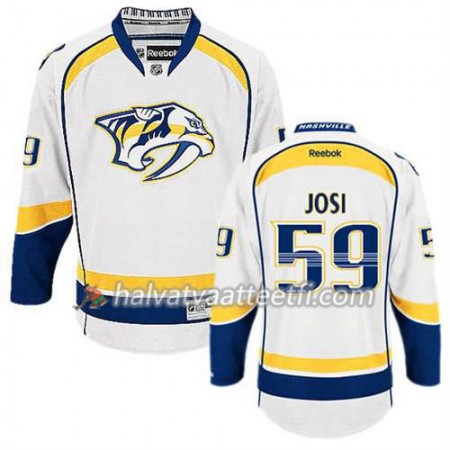 Reebok Miesten NHL Nashville Predators Pelipaita Roman Josi #59 Vieras Valkoinen Reebok Miesten NHL Nashville Predators Pelipaita Roman Josi #59 Vieras Valkoinen
