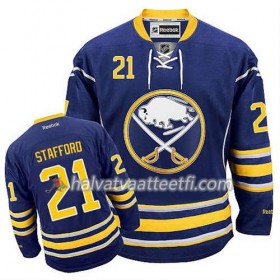Reebok Miesten NHL Buffalo Sabres Pelipaita Drew Stafford #21 Koti Sininen