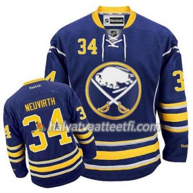 Reebok Miesten NHL Buffalo Sabres Pelipaita Michal Neuvirth #34 Koti Kulta