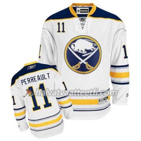 Reebok Miesten NHL Buffalo Sabres Pelipaita Gilbert Perreault #11 Vieras Valkoinen