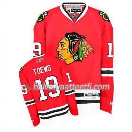 Lasten NHL Chicago Blackhawks Pelipaita Jonathan Toews #19 Premier Koti Punainen Lasten NHL Chicago Blackhawks Pelipaita Jonathan Toews #19 Premier Koti Punainen