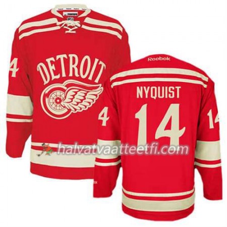 Reebok Miesten NHL Detroit Red Wings Pelipaita Gustav Nyquist #14 2014 Winter Classic Punainen Reebok Miesten NHL Detroit Red Wings Pelipaita Gustav Nyquist #14 2014 Winter Classic Punainen