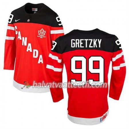 Lasten NHL Premier Olympic-Canada Team Pelipaita Wayne Gretzky #99 100th Anniversary Punainen Paita Lasten NHL Premier Olympic-Canada Team Pelipaita Wayne Gretzky #99 100th Anniversary Punainen Paita