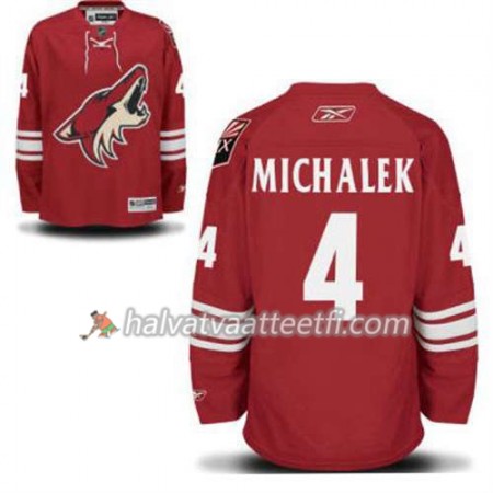 Reebok Miesten NHL Phoenix Coyotes Zbynek Michalek 4 Burgundy Punainen Koti Reebok Miesten NHL Phoenix Coyotes Zbynek Michalek 4 Burgundy Punainen Koti