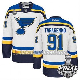 Reebok NHL St. Louis Blues Pelipaita Vladimir Tarasenko #91 Valkoinen Vieras 2016 Stanley Cup