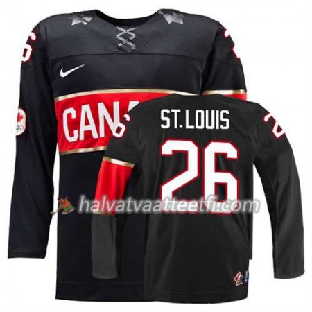 Lasten NHL Premier Olympic-Canada Team Pelipaita Martin St. Louis #26 Kolmas Musta Paita Lasten NHL Premier Olympic-Canada Team Pelipaita Martin St. Louis #26 Kolmas Musta Paita