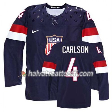 Reebok Naisten NHL Premier Olympic-USA Team Pelipaita John Carlson #4 Vieras Musta Paita Reebok Naisten NHL Premier Olympic-USA Team Pelipaita John Carlson #4 Vieras Musta Paita