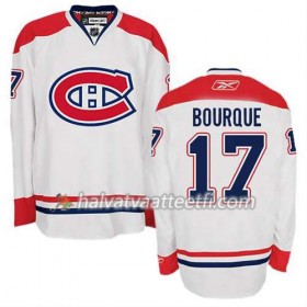 Reebok Miesten NHL Montreal Canadiens Pelipaita Rene Bourque #17 Vieras Valkoinen