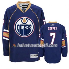Reebok Miesten NHL Edmonton Oilers Pelipaita Paul Coffey #7 Kolmas Sininen
