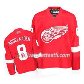 Reebok Miesten NHL Detroit Red Wings Pelipaita Justin Abdelkader #8 Koti Punainen