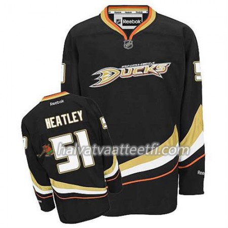 Reebok Miesten NHL Anaheim Ducks Pelipaita Dany Heatley #51 Koti Musta Reebok Miesten NHL Anaheim Ducks Pelipaita Dany Heatley #51 Koti Musta