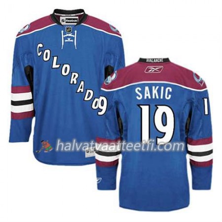 Reebok Miesten NHL Colorado Avalanche Pelipaita Joe Sakic #19 Kolmas Sininen