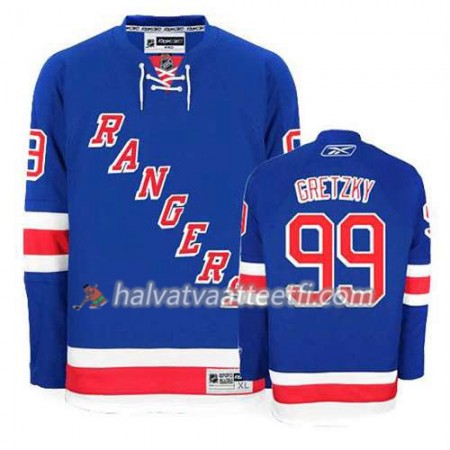 Reebok Miesten NHL New York Rangers Pelipaita Wayne Gretzky #99 Koti Sininen