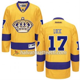 Reebok Miesten NHL Los Angeles Kings Pelipaita Milan Lucic #17 Kolmas Kulta