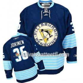 Reebok Miesten NHL Pittsburgh Penguins Pelipaita Jussi Jokinen 36 Sininen Kolmas