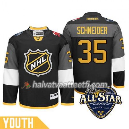 Lasten NHL 2016 All Star Premier-New Jersey Devils Pelipaita Cory Schneider #35 Musta Paita Lasten NHL 2016 All Star Premier-New Jersey Devils Pelipaita Cory Schneider #35 Musta Paita