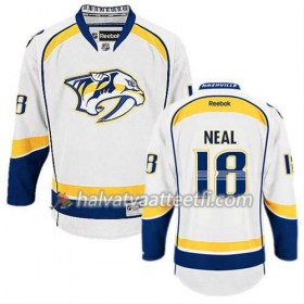 Reebok Miesten NHL Nashville Predators Pelipaita James Neal #18 Vieras Valkoinen