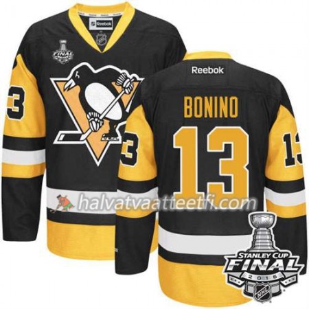 Reebok NHL Pittsburgh Penguins Pelipaita Nick Bonino #13 Kolmas 2016 Stanley Cup