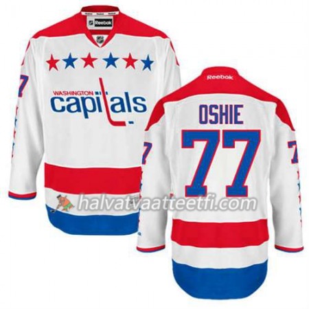 Reebok Miesten NHL Washington Capitals Pelipaita T.J. Oshie #77 Kolmas Valkoinen