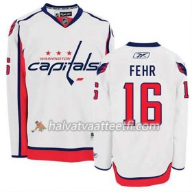 Reebok Miesten NHL Washington Capitals Pelipaita Eric Fehr #16 Vieras Valkoinen