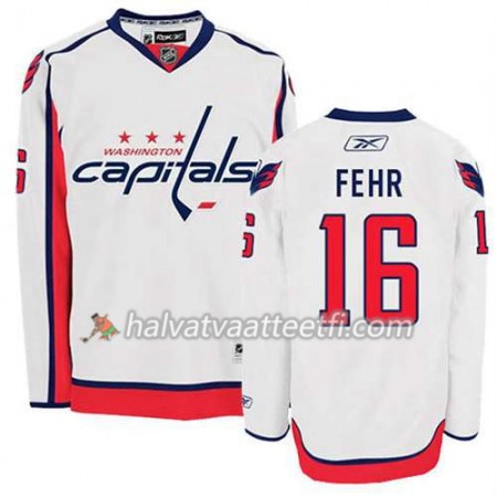 Reebok Miesten NHL Washington Capitals Pelipaita Eric Fehr #16 Vieras Valkoinen Reebok Miesten NHL Washington Capitals Pelipaita Eric Fehr #16 Vieras Valkoinen