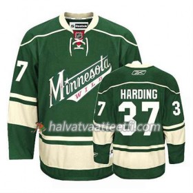 Reebok Miesten NHL Minnesota Wild Pelipaita Josh Harding #37 Kolmas Vihreä