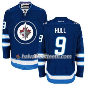 Reebok Miesten NHL Winnipeg Jets Pelipaita Bobby Hull #9 Koti Sininen