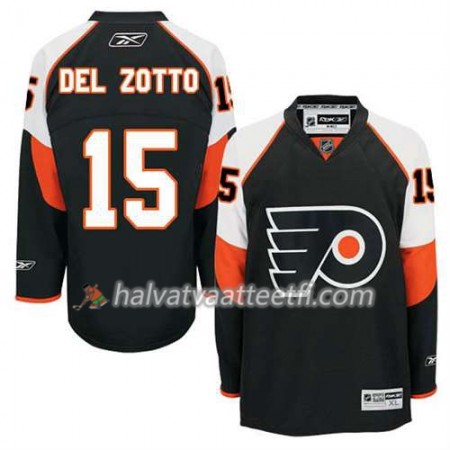 Reebok Miesten NHL Philadelphia Flyers Pelipaita Michael Del Zotto #15 Kolmas Musta