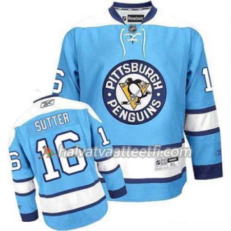 Reebok Miesten NHL Pittsburgh Penguins Pelipaita Brandon Sutter 16 Kolmas