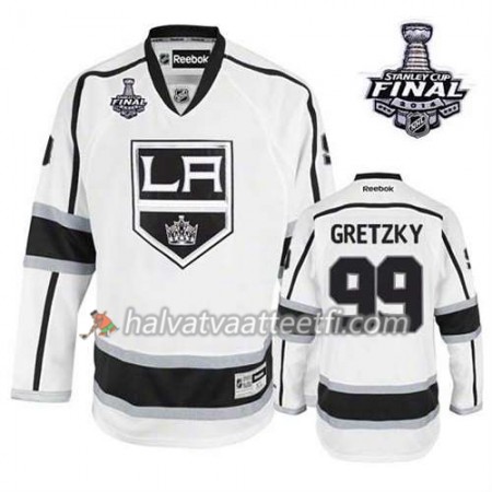 Reebok Miesten NHL Los Angeles Kings Pelipaita Wayne Gretzky #99 Vieras Valkoinen 2014 Stanley Cup Reebok Miesten NHL Los Angeles Kings Pelipaita Wayne Gretzky #99 Vieras Valkoinen 2014 Stanley Cup