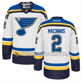 Reebok Miesten NHL St. Louis Blues Pelipaita Al Macinnis #2 Vieras Valkoinen