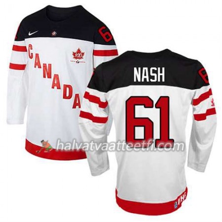 Reebok Miesten NHL Premier Olympic-Canada Team Pelipaita Rick Nash #61 100th Anniversary Valkoinen Paita Reebok Miesten NHL Premier Olympic-Canada Team Pelipaita Rick Nash #61 100th Anniversary Valkoinen Paita