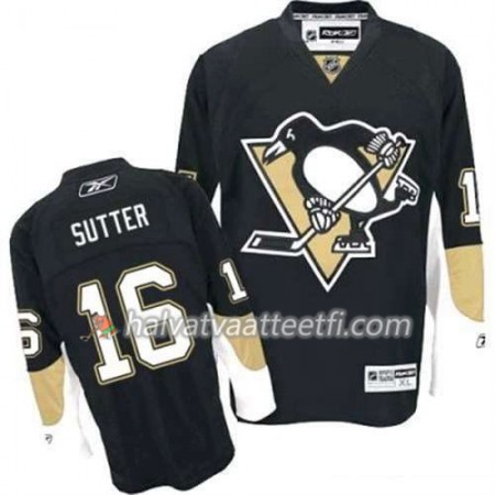 Reebok Miesten NHL Pittsburgh Penguins Pelipaita Brandon Sutter 16 Musta Koti Reebok Miesten NHL Pittsburgh Penguins Pelipaita Brandon Sutter 16 Musta Koti