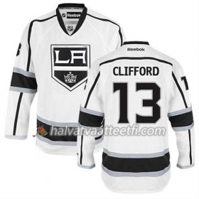Reebok Naisten NHL Los Angeles Kings Pelipaita Kyle Clifford #13 Premier Vieras Valkoinen