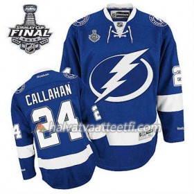 Lasten NHL Tampa Bay Lightning Pelipaita Ryan Callahan #24 Koti Sininen 2015 Stanley Cup