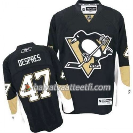 Reebok Miesten NHL Pittsburgh Penguins Pelipaita Simon Despres 47 Musta Koti Reebok Miesten NHL Pittsburgh Penguins Pelipaita Simon Despres 47 Musta Koti