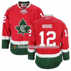Reebok Miesten NHL Montreal Canadiens Pelipaita Dickie Moore #12 Kolmas Uusi Punainen