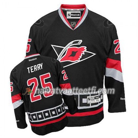 Reebok Miesten NHL Carolina Hurricanes Pelipaita Chris Terry #25 Kolmas Valkoinen