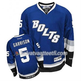 Reebok Miesten NHL Tampa Bay Lightning Pelipaita Jason Garrison #5 Kolmas Sininen