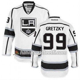 Reebok Naisten NHL Los Angeles Kings Pelipaita Wayne Gretzky #99 Premier Vieras Valkoinen